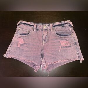 Free people Jean shorts size 30 waist EUC
